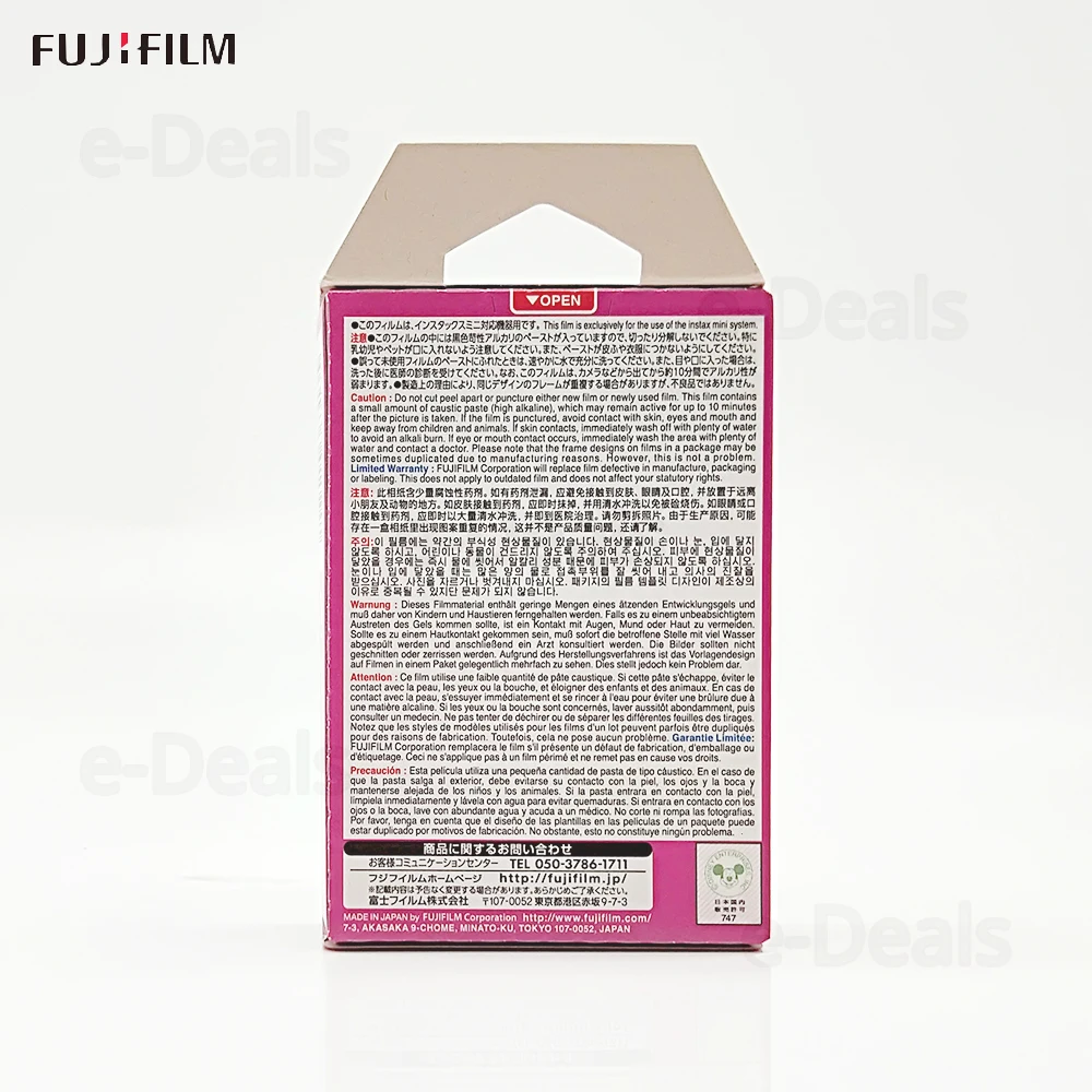 Fujifilm Instax Mini 9 Film Princess 10 листов для FUJI Instant Photo Camera 8 7s 7c 25 50s 70 90 Share Printer SP-1 SP-2 |