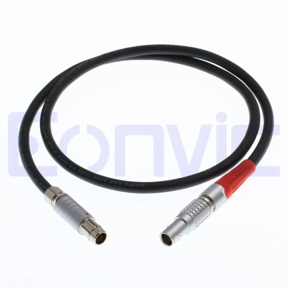 Eonvic Fischer 3 контактный разъем для 4 pin Arri Lbus FIZ силовой кабель двигателя|cable power|4 pins power
