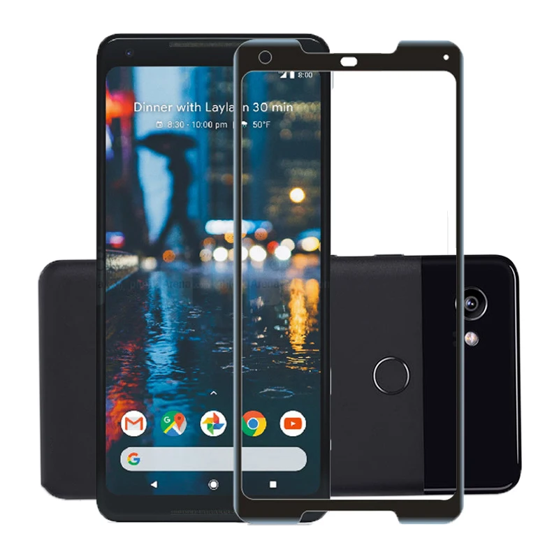 Полная защита экрана для Google Pixel 2/Google 2 XL полное покрытие защитная пленка