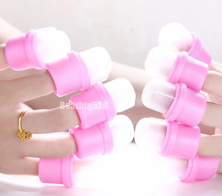 Новинка 10 шт. носоглотители для ногтей снятия лака сделай сам акриловый УФ гель