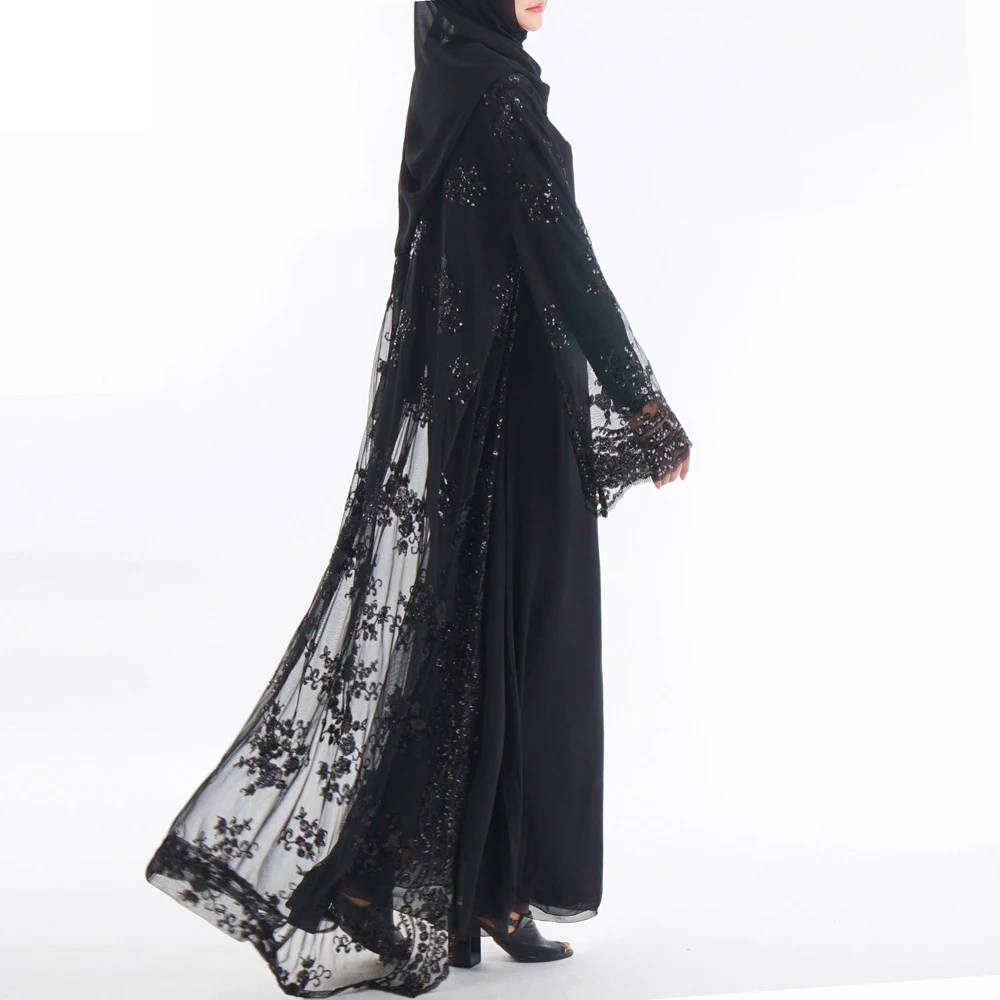 Женское кимоно Abaya Mubarak роскошное мусульманское платье высокого класса с
