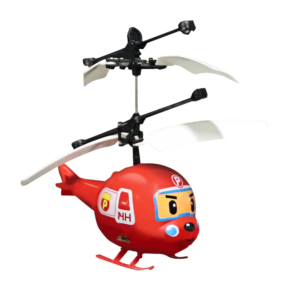 Мини мультфильм RC Летающий вертолет игрушечные лошадки дистанционное
