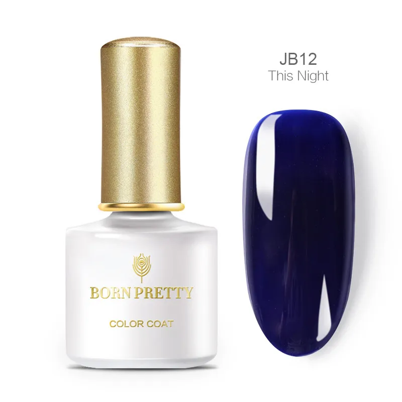 BP-JB012 BORN PRETTY Blue серия Гель-лак для ногтей 6 мл замачиваемый УФ-Гель-лак чистый цвет лак для ногтей Гель-лак долговечный - Цвет: BP-JB012