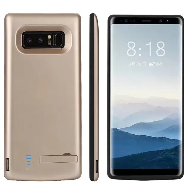 Чехол для Samsung Galaxy Note 8 аккумулятор 6500 мач зарядное устройство чехол внешний n9500 с
