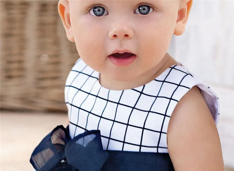 Экологически чистая одежда для маленьких девочек летняя новорожденных платья