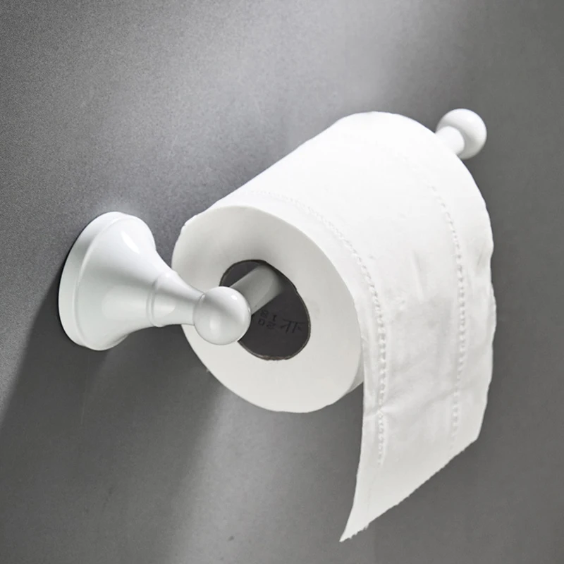 white bathroom hardware accessories set brass shower soap dish hair dry holder towel rail bar robe hook toilet brush roll holder free global shipping