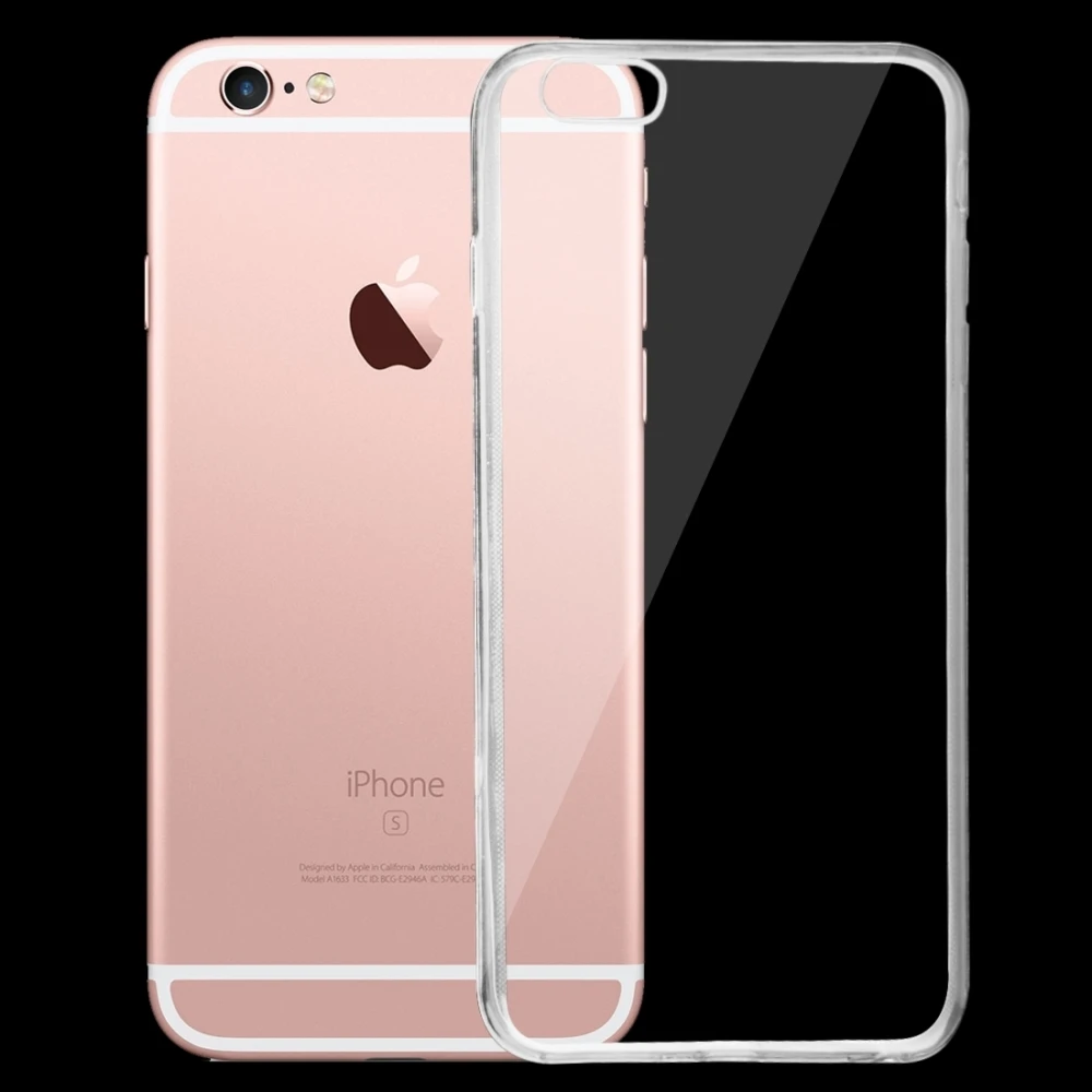 Чехол для смартфона iPhone 6 Plus 6s мягкий чехол из ТПУ 7 8 силиконовый прозрачный