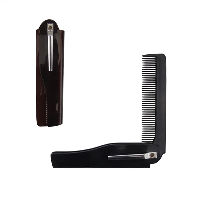 Мужская щетка для волос портативная складная распутывания масляная голова