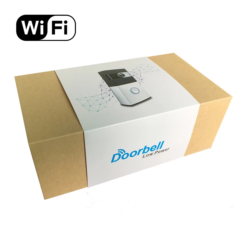 Видеозвонок дверной водонепроницаемый 720P Wi Fi|Дверной звонок| |