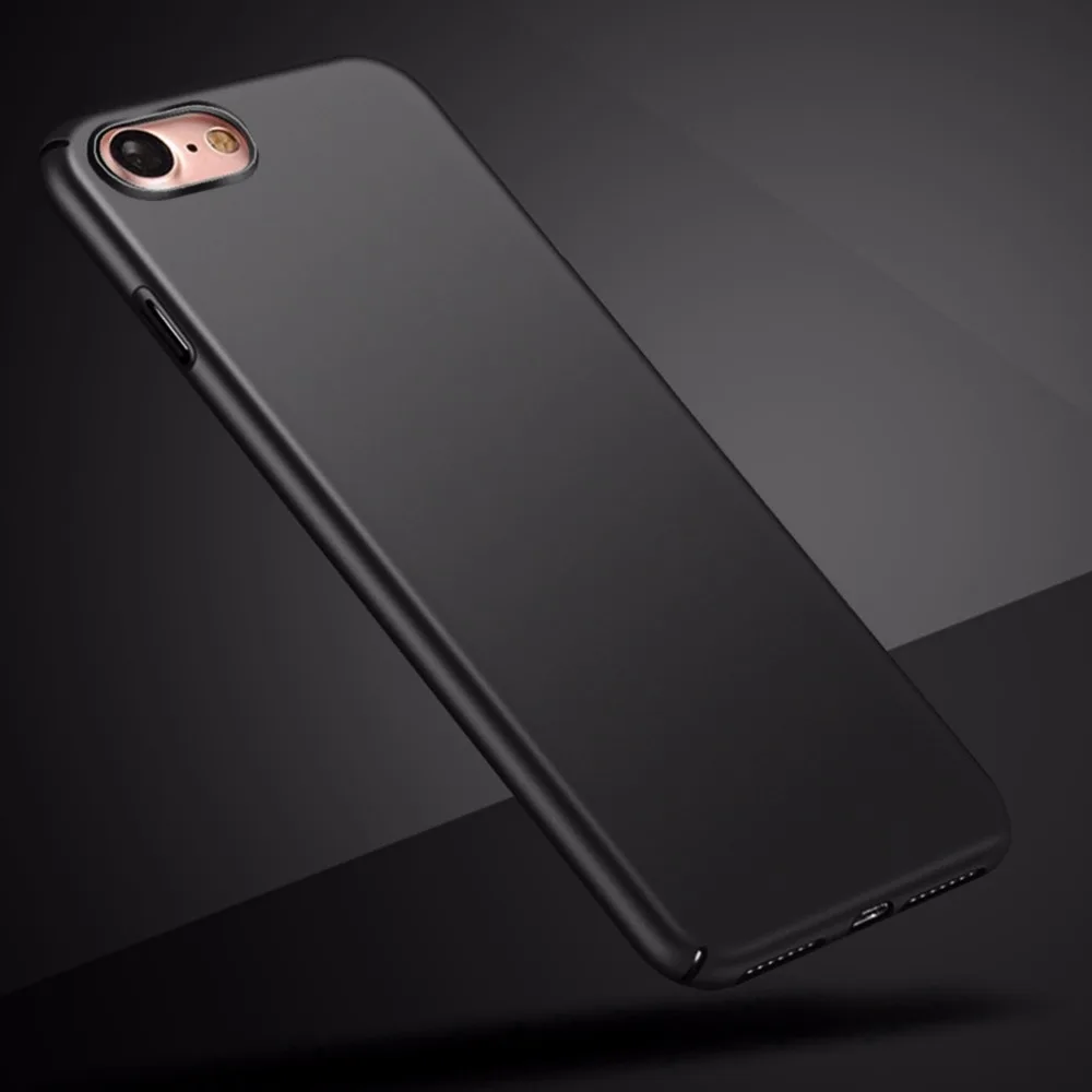 Luxury Case For iPhone 5 5s SE Funda 6 6S 7 Plus Hard Plastic Matte Back Cover Phone Hoesjes |