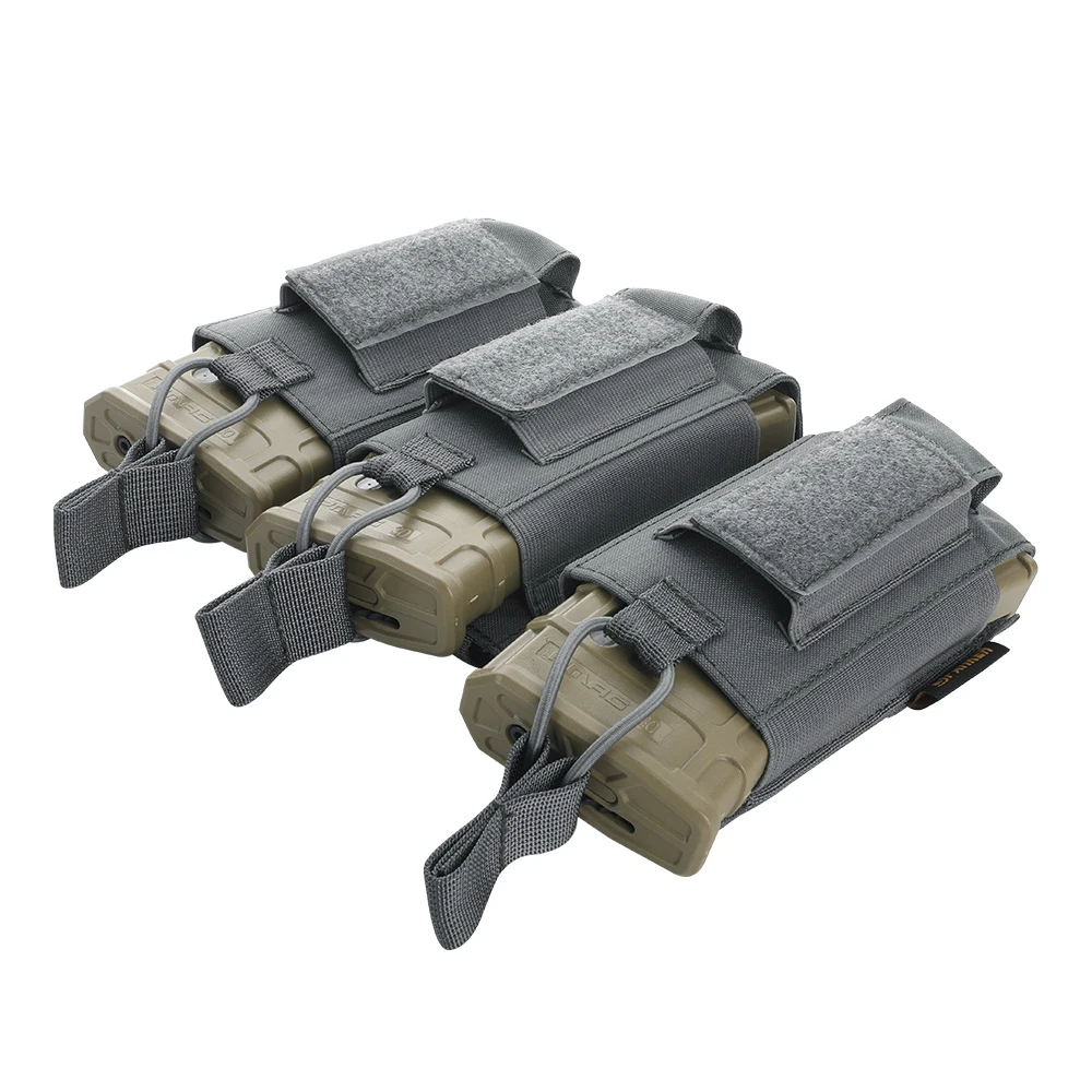 Отличный Элитный бизань тактический Molle Тройной Журнал чехлы военные AK M4 пистолет клип сумка пейнтбол игры аксессуары