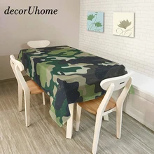 Водостойкие прямоугольные скатерть decorUhome из полиэстера