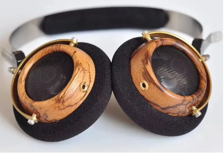 Okscc 57 мм колонка с открытым голосом HIfi оливковые деревянные наушники 5N OCC покрытые