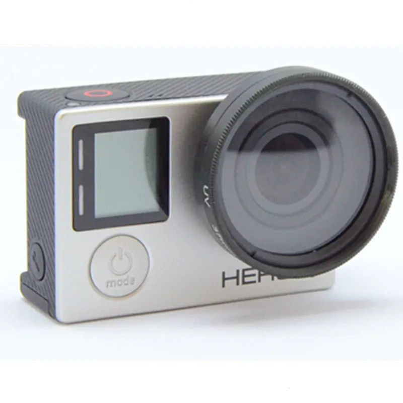 37 мм УФ фильтр для объектива Go Pro Hero3 защитная крышка GoPro Hero 4 3 Черная Камера