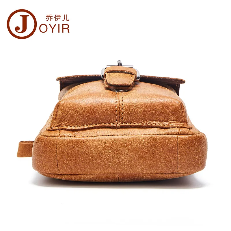 Мужская сумка из натуральной кожи 14 х20 см|genuine leather men bag|leather man bagssmall messenger bag |