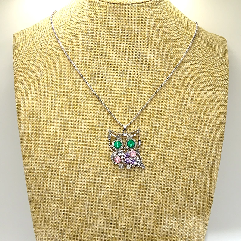 Ожерелье цепочка с подвеской в виде совы|Цепочки| |