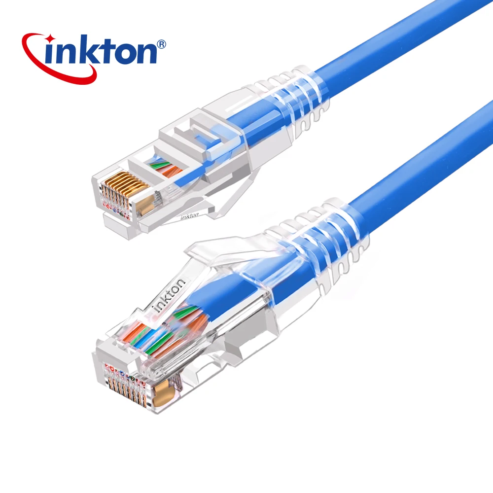 Inkton CAT6 плоский Ethernet кабель RJ45 UTP Lan Сетевой Oxgen-free медный патч-корд 1 м/1 5 м/2 м/3 м/5 м