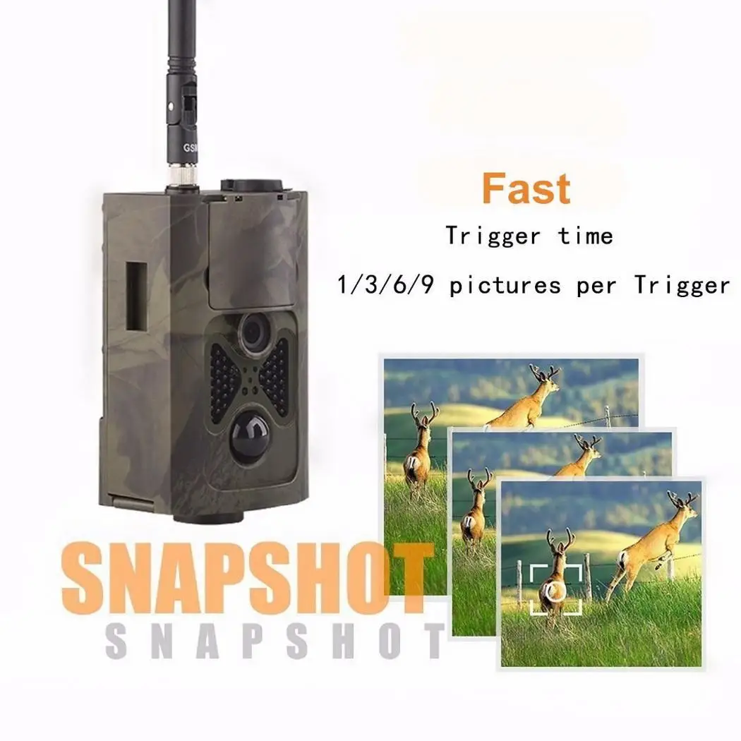 Инфракрасная охотничья камера HC550M 12MP 1080 P mms gsm ночного видения дикие фото ловушки