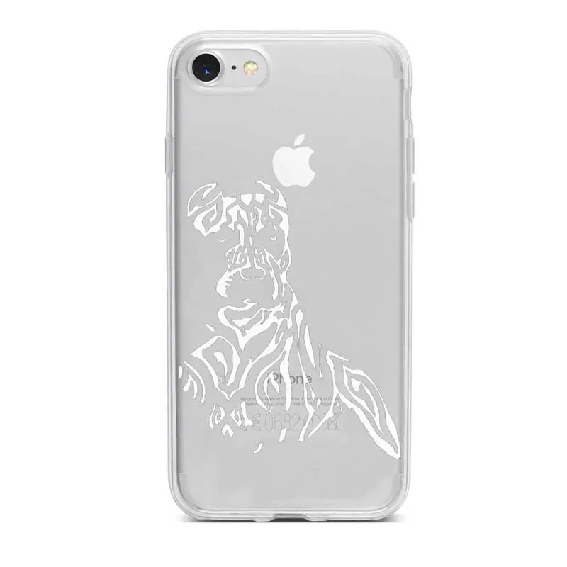 TPU Питбуль милая собака питомец питбуль силиконовый Suave TPU чехол Capa Do Telefone para o iphone11 11PRO 11PROMAX X XR XSMAX 6 7 8 Plus 5 - Цвет: TPU
