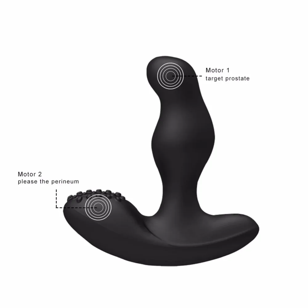Массажер простаты Levett мужской анальный с зарядкой от USB поворот на 360