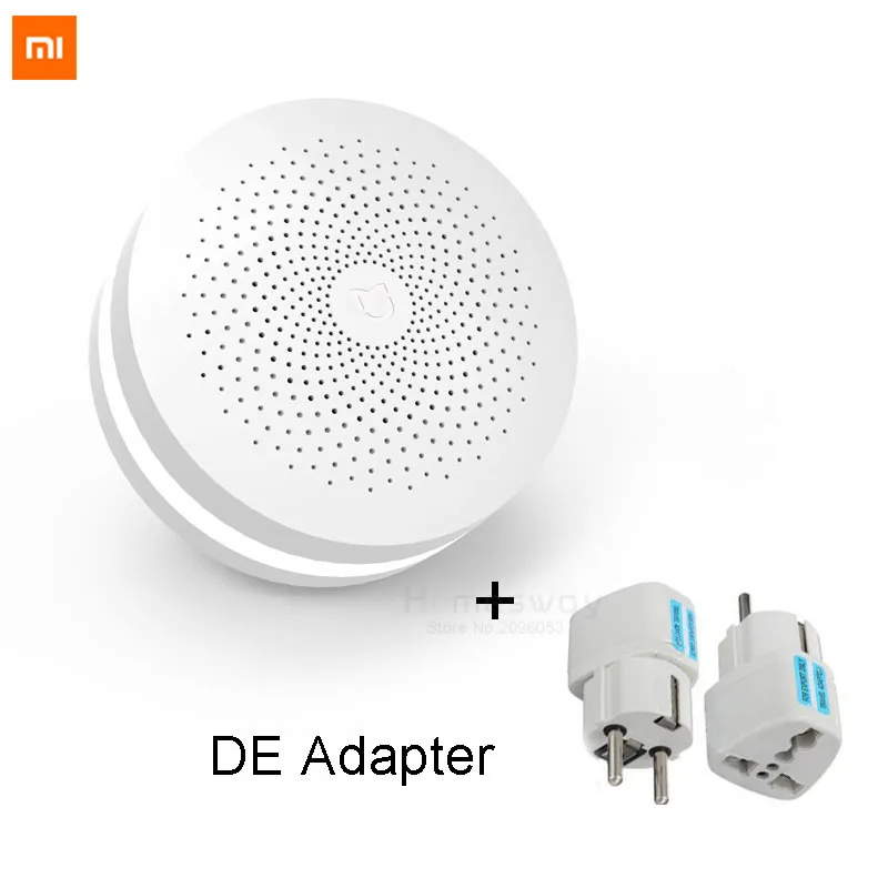 Add DE adapter Xiaomi Mijia умный дом устройство шлюз двери окна сенсор детектор движения беспроводной переключатель датчик температуры и влажности - Цвет: Add DE adapter
