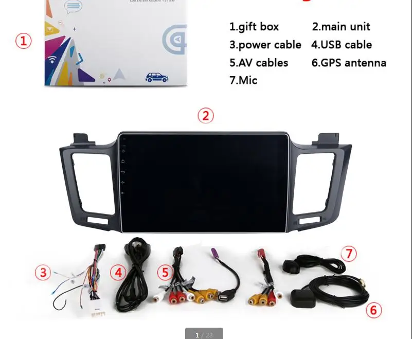 10 2 &quotAndroid 6.0.1 автомобиль gps для Toyota RAV4 2014-2016 с Octa core Гб оперативной памяти dvd