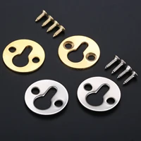 10pcs round hanging picture oil painting mirror frame hooks hangers with screws goldsilver furniture hardware 25mm