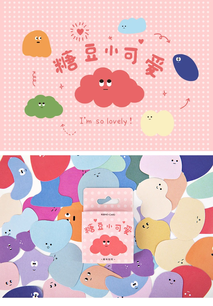 46 шт милые наклейки для скрапбукинга DIY альбом Журнал Дневник Happy planner недели декоративные наклейки
