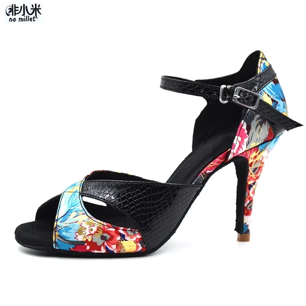 Zapatos de mujer женская обувь для латиноамериканских танцев 3 &quotкаблук сальсы