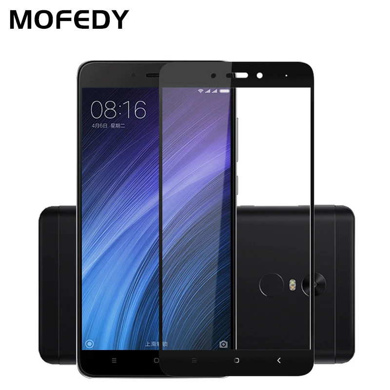 Полное покрытие Стекло Для Сяо mi красный 4X5 плюс 4A 5A 6A S2 A1 закаленное для Redmi 5 Pro Note 4