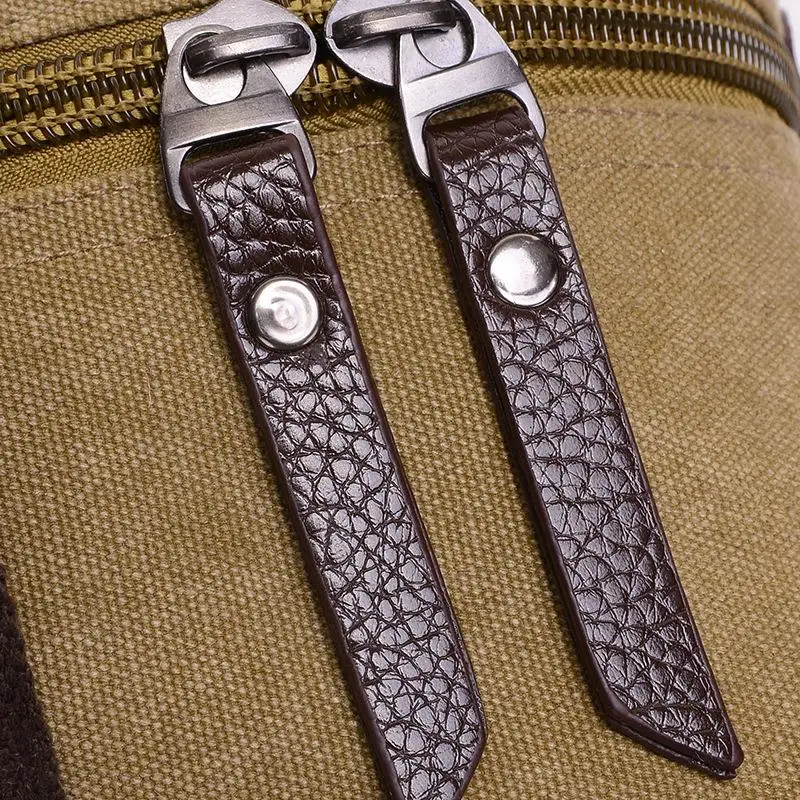 Canvas Leather Men Travel Bags Big Carry On Luggage Bags Handbag Duffel Bags T728 Travel Tote Large Weekend Bag Overnight