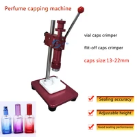manual perfume bottle capping machine plastic glass bottle sealer oral vial caps closing machine