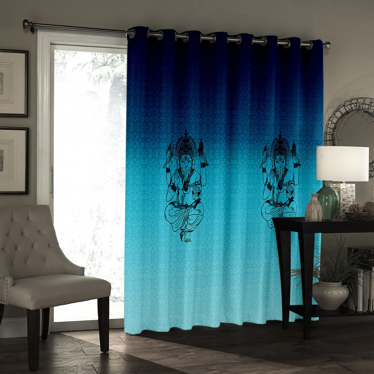 Занавеска для окна с этническим узором s образная занавеска ванной кухни