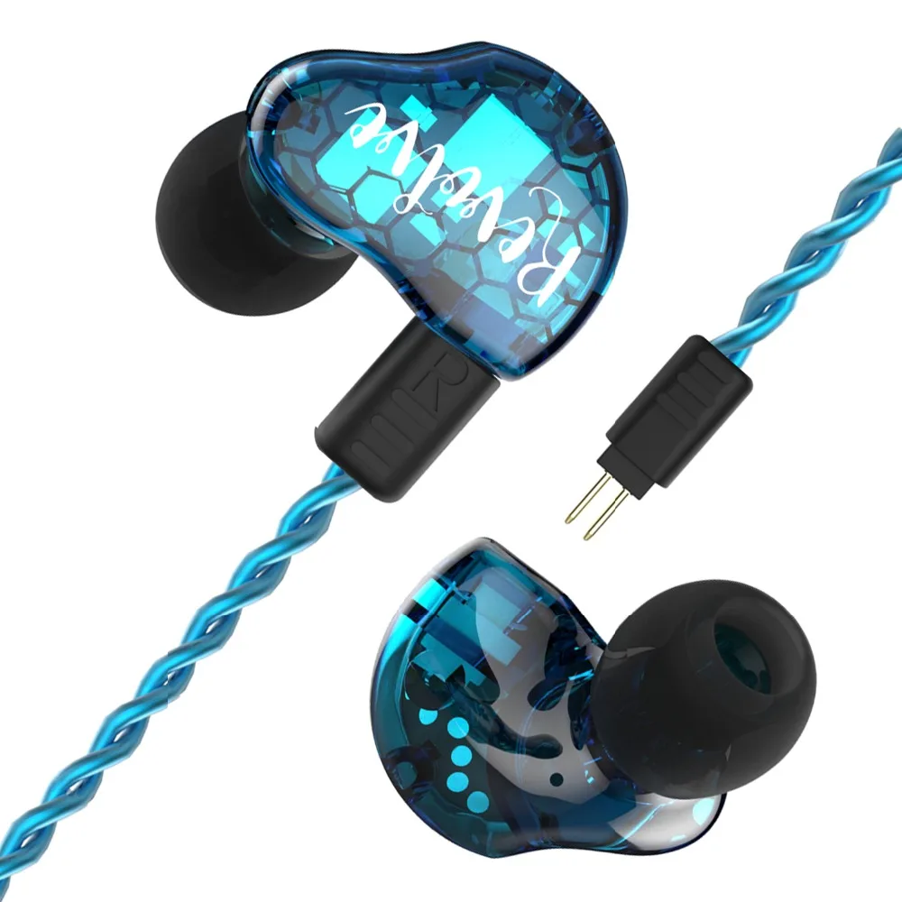 Наушники Newst Revonext RX8S 1DD + 2BA Hybrid In Ear HIFI DJ Monito для бега спортивные наушники с