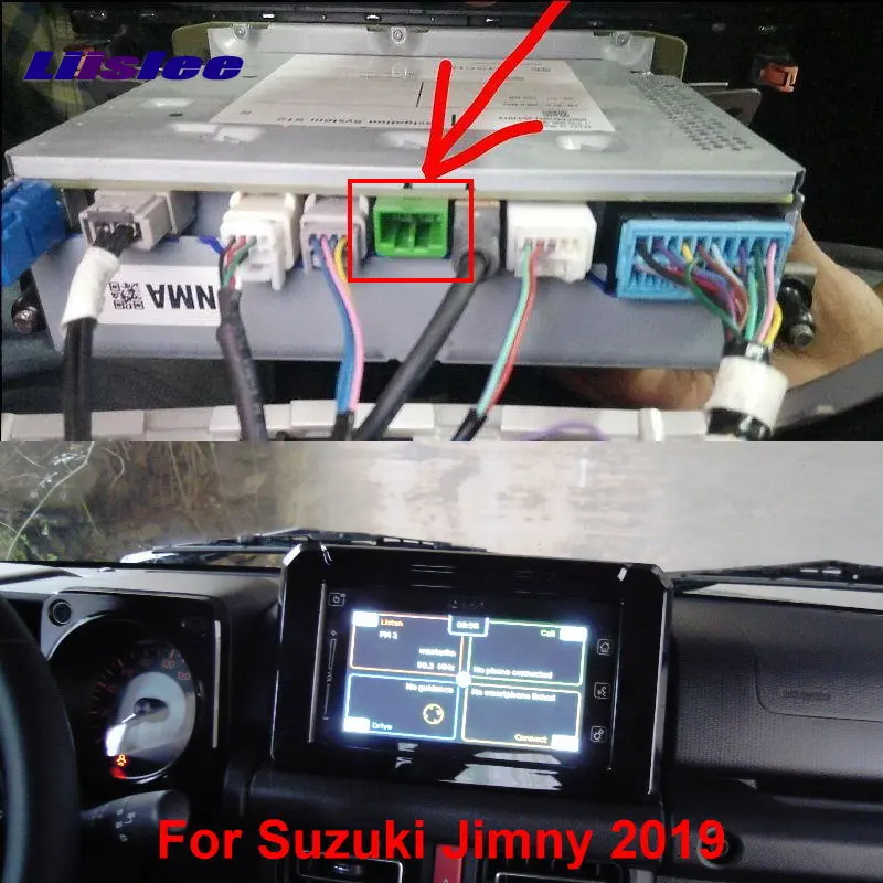 Оригинальный вход RCA провод для Suzuki Vitara Escudo Jimny 2015 2019 кабель переходник задней
