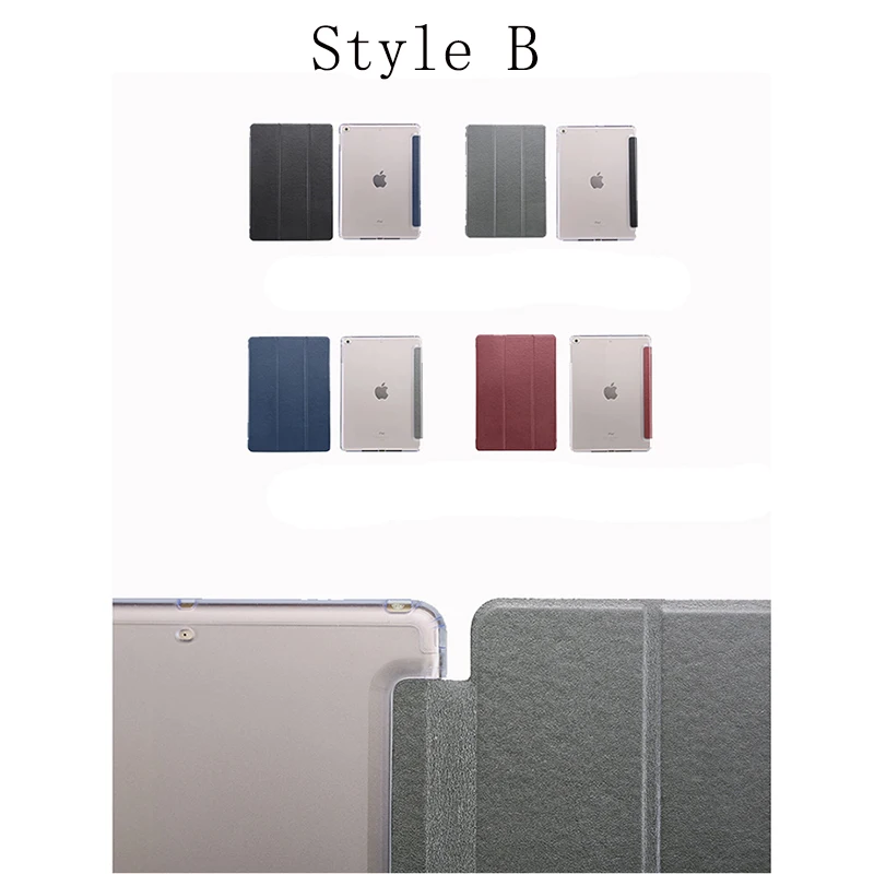 Tablet PC Protective Case Sleever For Apple ipad Air 9.7 inch Three Fold Magnetic Leather AIR A1822 A1823 A1893 A1954 | Компьютеры и