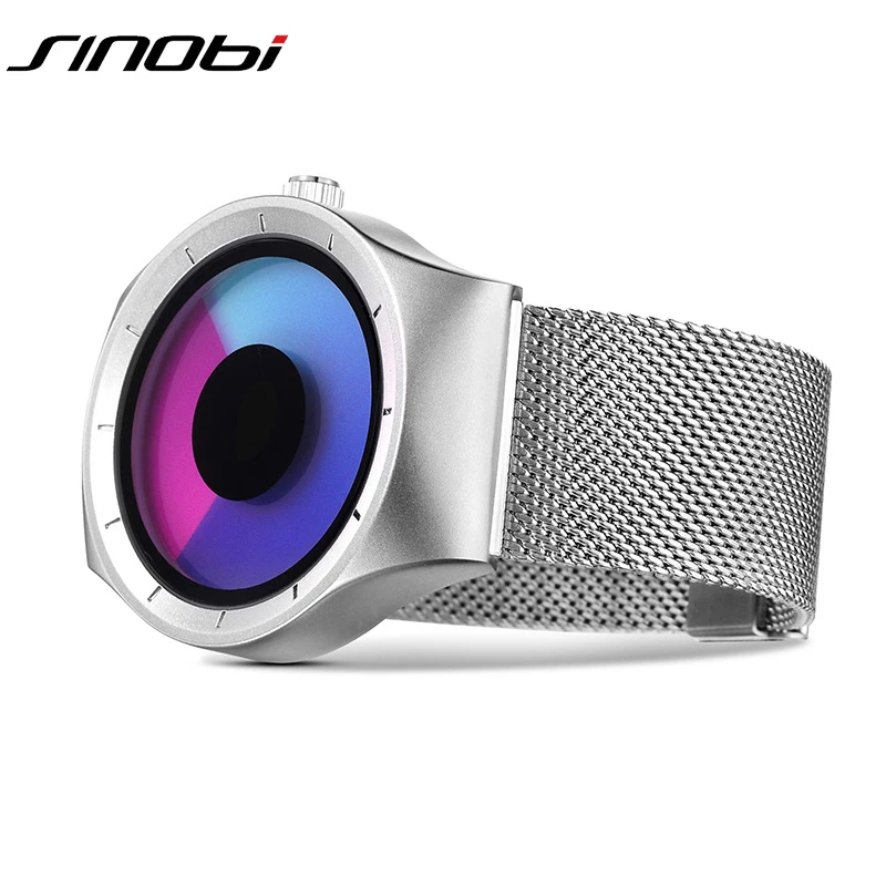 SINOBI бренд научная фантастика креативные женские часы модные кварцевые Montre Femme 2019