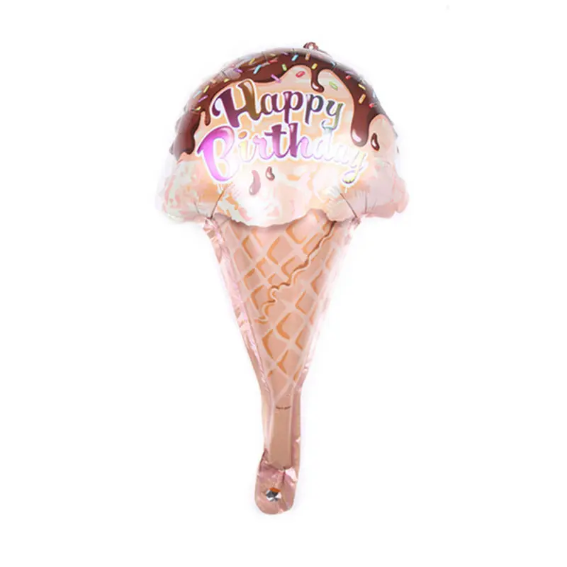 Figure balloon TSZWJ Mini десертное мороженое алюминиевые шары для отдыха и вечеринок воздушные шары для украшения дня рождения - Цвет: Figure balloon