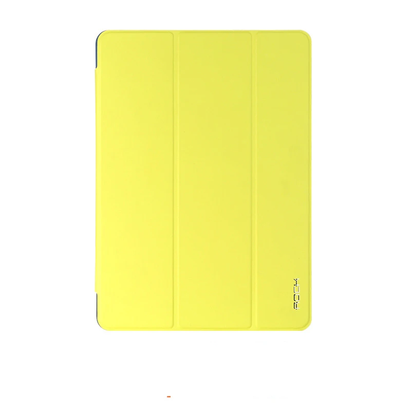 Для ipad air 2/для ipad 6 Rock 9,7 дюймовый планшетный ПК A1566 защитный кожаный чехол - Цвет: Yellow