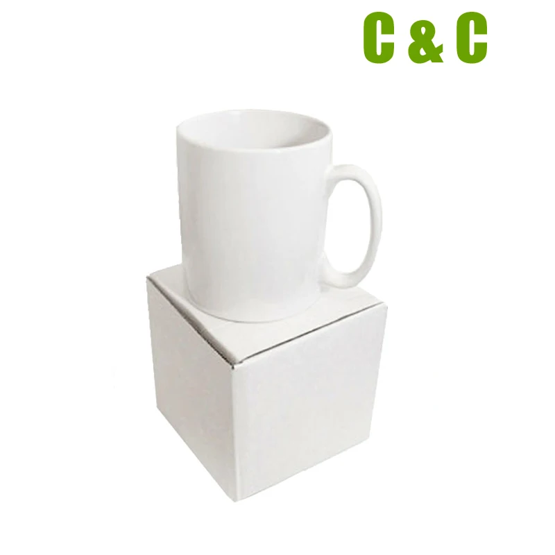 Сублимационная кружка белая керамика без принта сделай сам фотоподарок