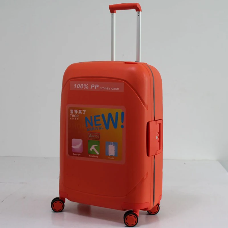 Travel tale 2" 24" 2" дюйма spinner ПП багаж на ролликах, жесткие стороны салон троллейбуса чемодан чехол Коробка для путешествий