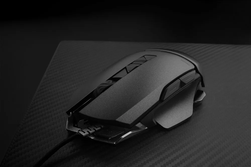 James Donkey 325RS USB Проводная лазерная игровая мышь с 4 регулируемыми 7200 точек/дюйм 7 кнопок игровая мышь для ПК ноутбука Настольный Souris gamer