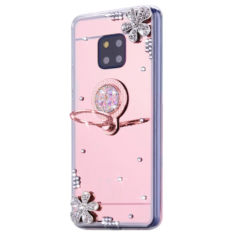 Роскошный зеркальный чехол для телефона Huawei Mate 20 Pro Nova 3 3i P8 P9 P10 P20 Lite Plus 2017 Honor 9X 8S 8X