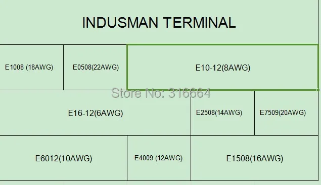 570 шт./лот Terminales провод соединитель AWG 570 шт./лот Ассорти 9 значение клемм, электрические обжимной терминал