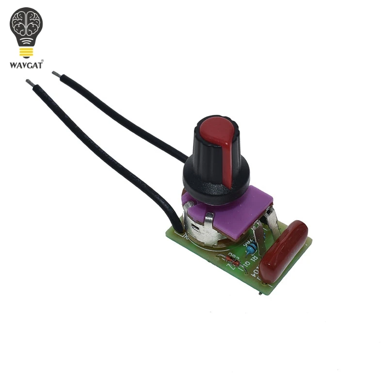 Модуль диммера 100 Вт DIY Kit с переключателем модуль регулировки скорости для Arduino