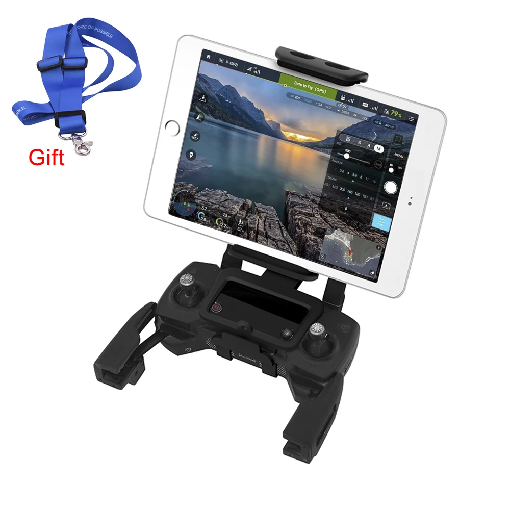 Кронштейн для планшета, держатель для DJI Mavic Pro Spark Drone, пульт дистанционного управления, крепление для монитора, для iPad, мини телефона, подставка для монитора спереди