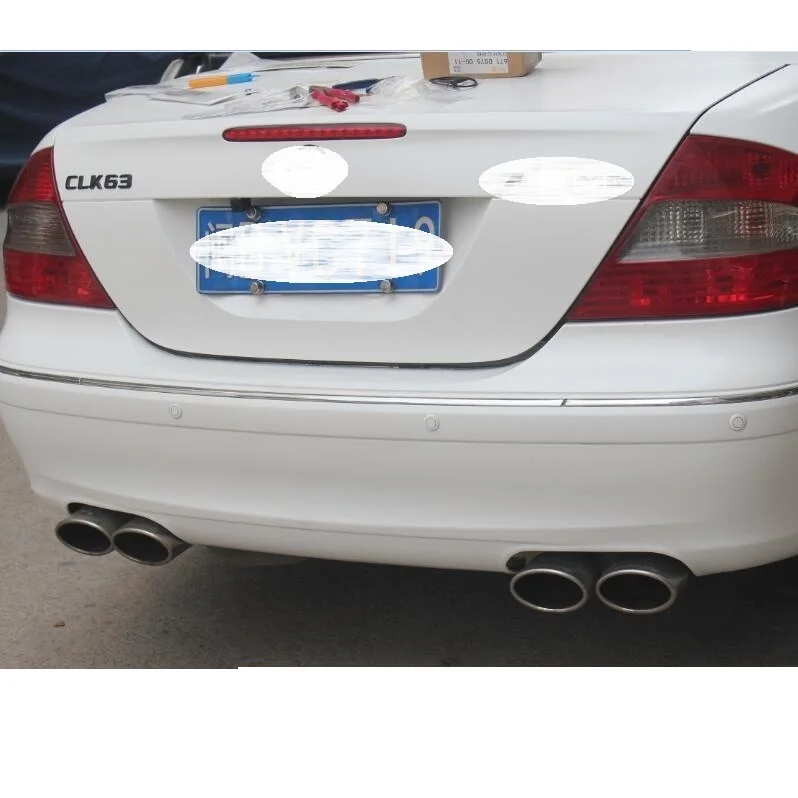 Черный значок с номером багажника эмблема эмблемы для Mercedes Benz CLK55 CLK63 CLK200 CLS320 CLK230