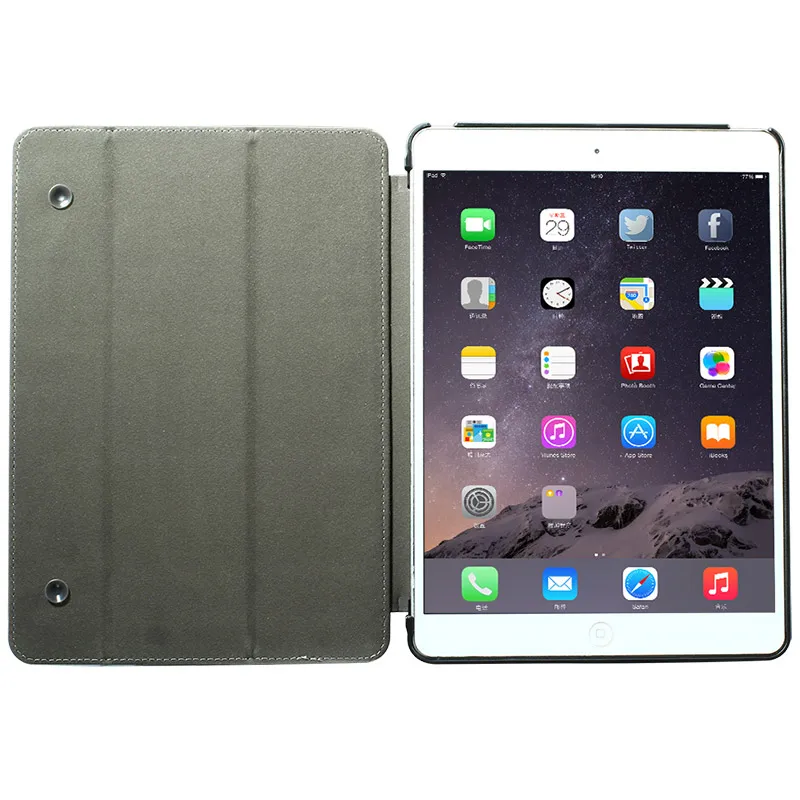 Чехол для iPad Air 1 из искусственной кожи белка волос узор зищатная Оболочка