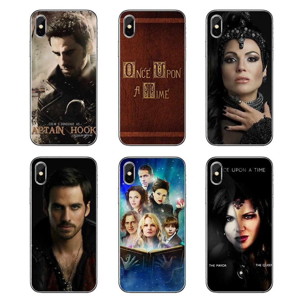 Мягкий прозрачный чехол для iPod Touch iPhone 4 4S 5 5S 5C SE 6 S 7 8 X XR XS Plus MAX Once Upon A Time Book tv Series