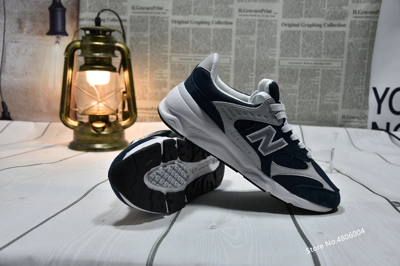 Оригинальные кроссовки NEW BALANCE серии X90 в стиле ретро, кроссовки для отдыха, 8 цветов